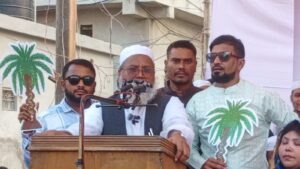 ১২ নং ওয়ার্ডে কাশেমীর নির্রাচনী উঠান বৈঠক